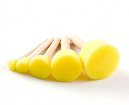 طقم قطع أسفنجية للتلوين