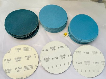 ورق سنفرة (حف) قطر 15 سم