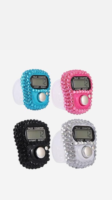 خاتم تسبيح إلكتروني مع سترس