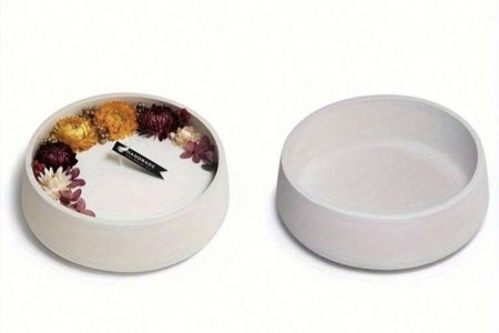 قالب صحن كبير للشمع او للمدفأة