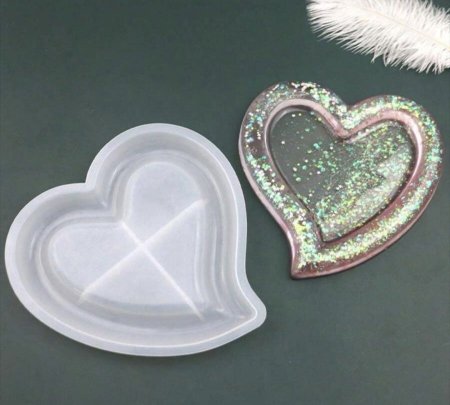 قالب صحن شكل قلب