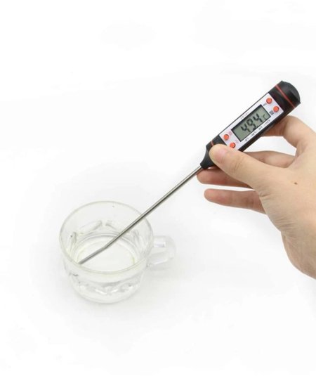 ميزان حرارة للشمع