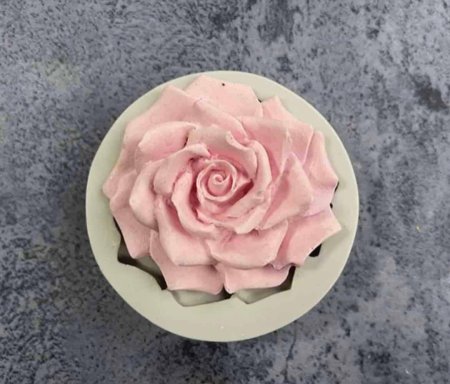 قالب وردة جورية مسطحة