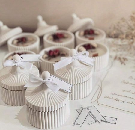 قالب مضيفة مخططة