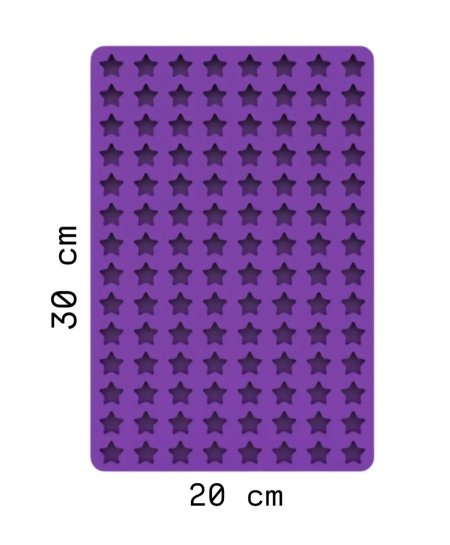 قالب فواحات شكل نجمة 150 حبة
