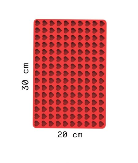 قالب فواحات شكل قلب 150 حبة