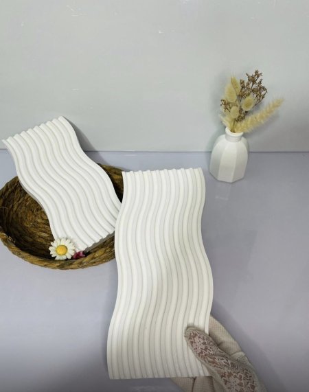 قالب كوستر مموج