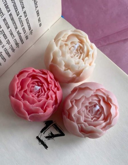 طقم 2 قالب ورد جوري ميديوم وسمول